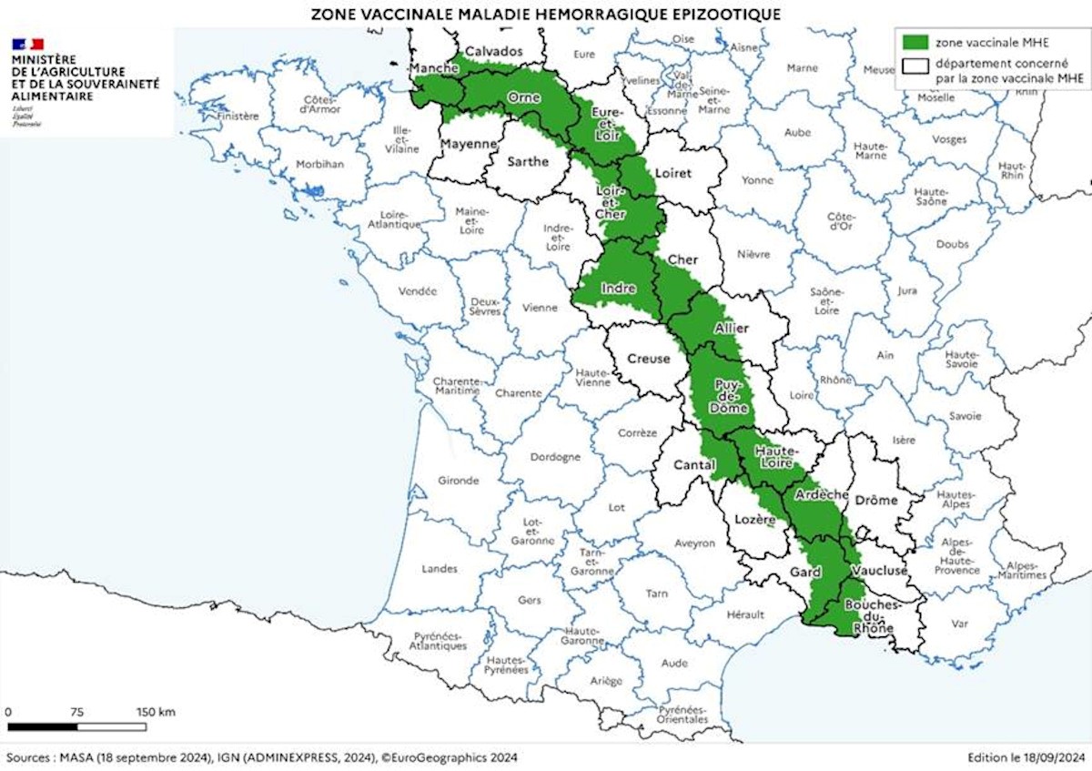 zone vaccinale MHE nationale